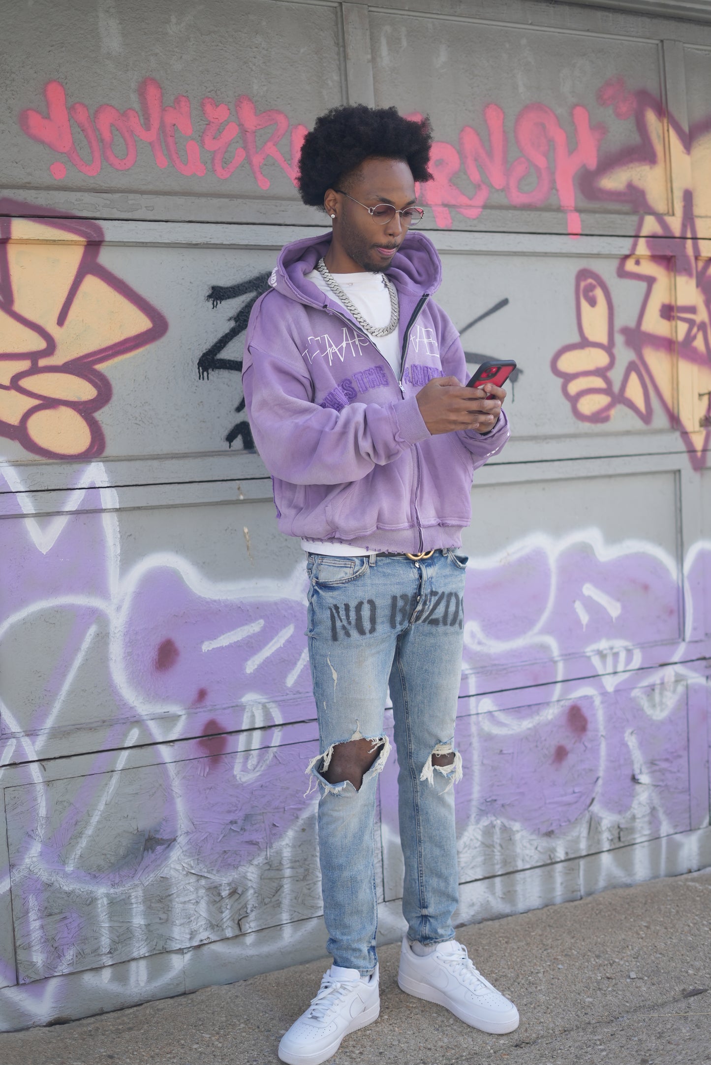 Distressed “Temp” Zip Ups Vol.1