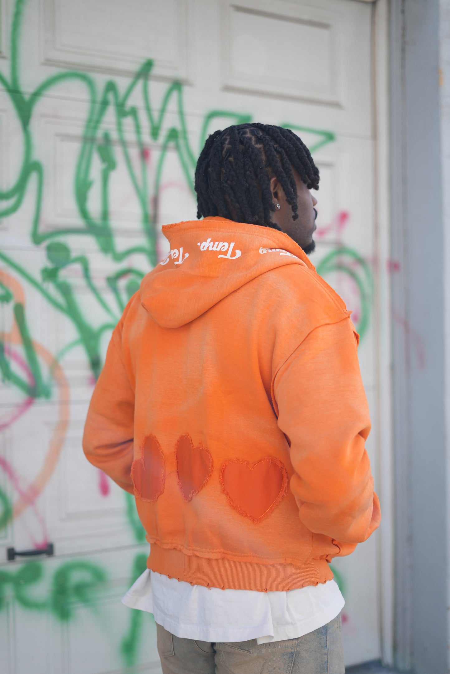Distressed “Temp” Zip Ups Vol.1