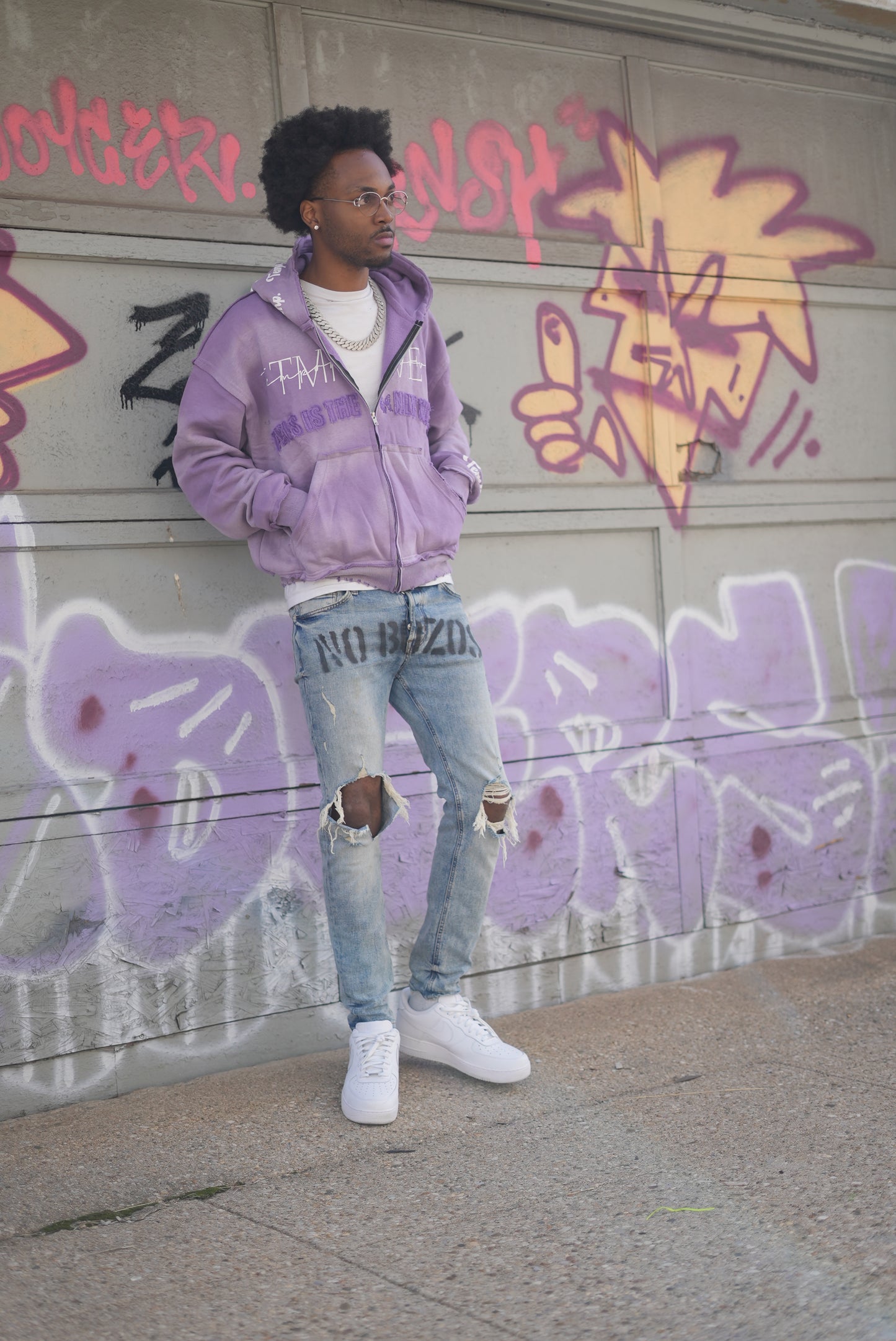 Distressed “Temp” Zip Ups Vol.1