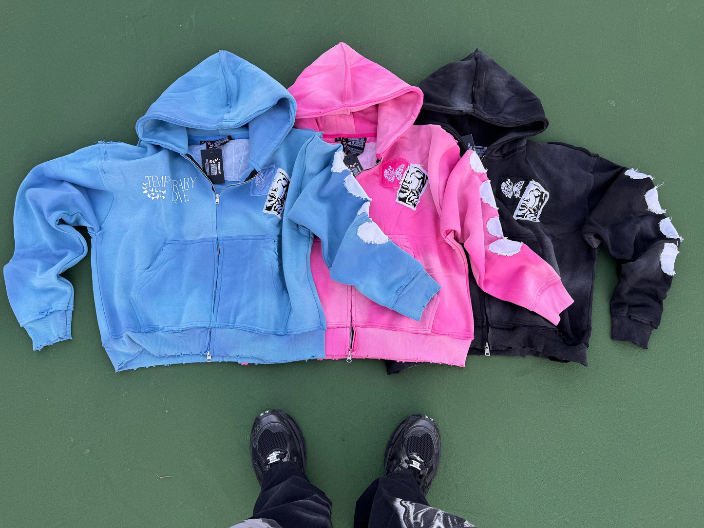 -LOVEDONTLAST- 001 PACK ZIP UPS