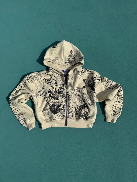 Women’s -LOVEDONTLAST- PACK 002 BOXY FIT OVERSIZED ZIP UPS