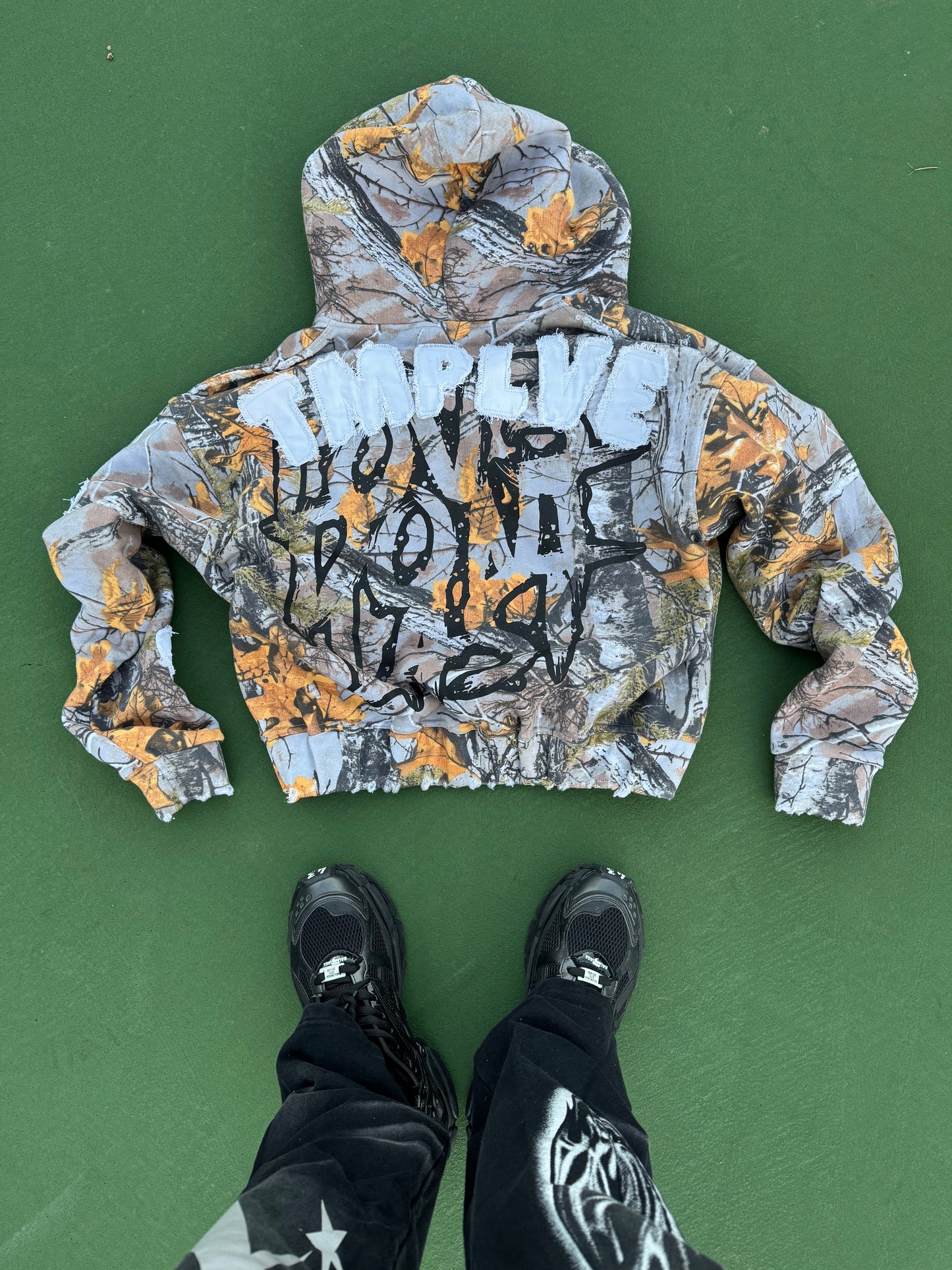 -LOVEDONTLAST- 001 PACK ZIP UP CAMO