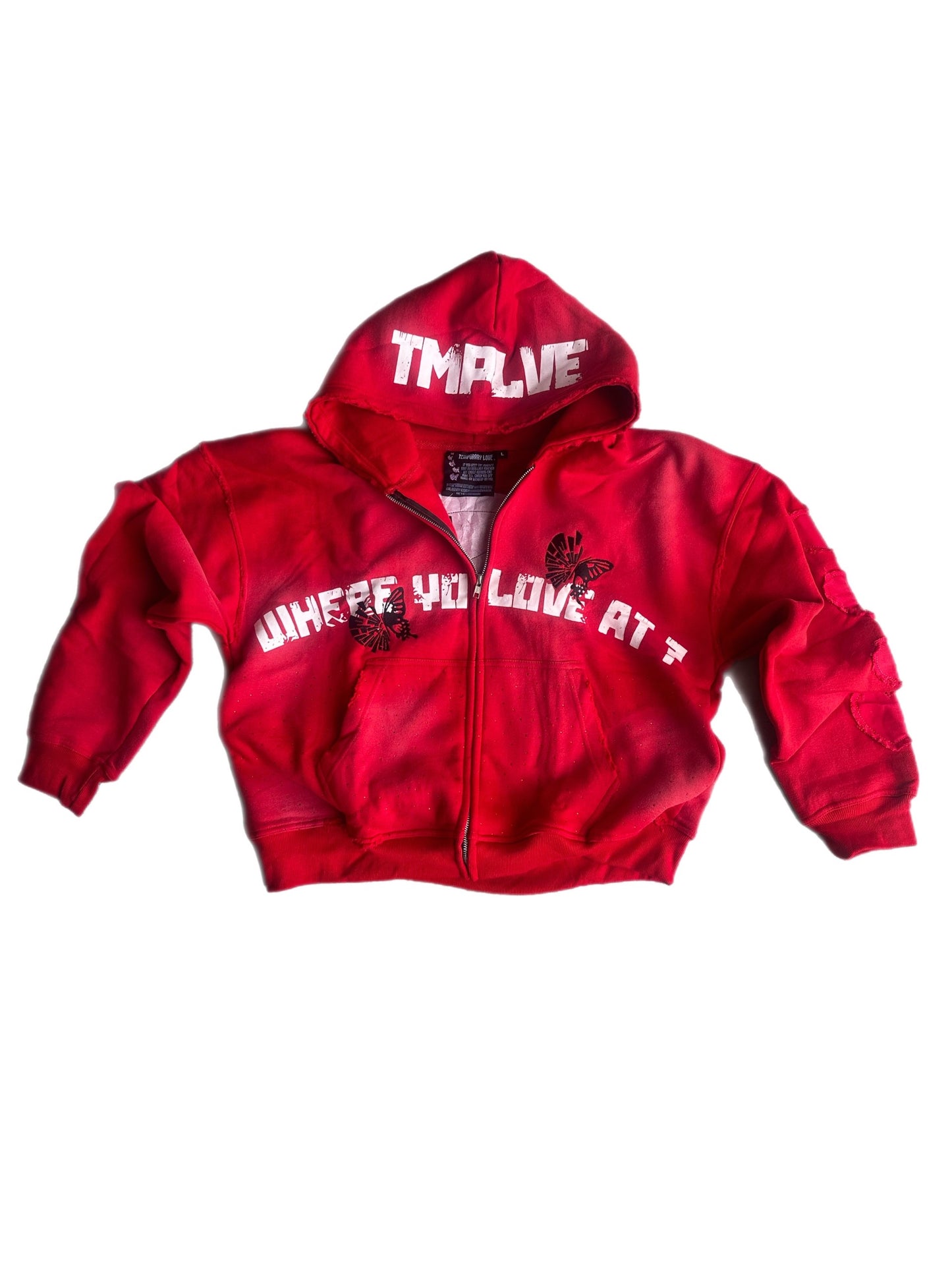 "Where Yo Love" Zip Up